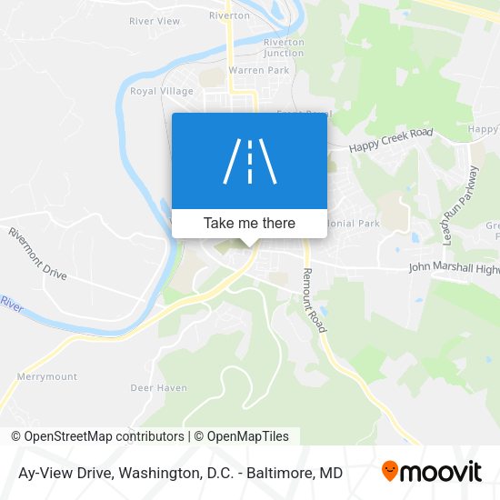 Mapa de Ay-View Drive