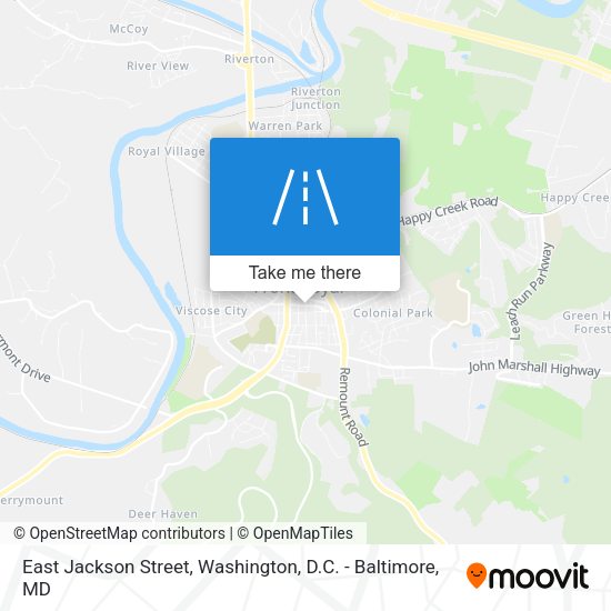 Mapa de East Jackson Street