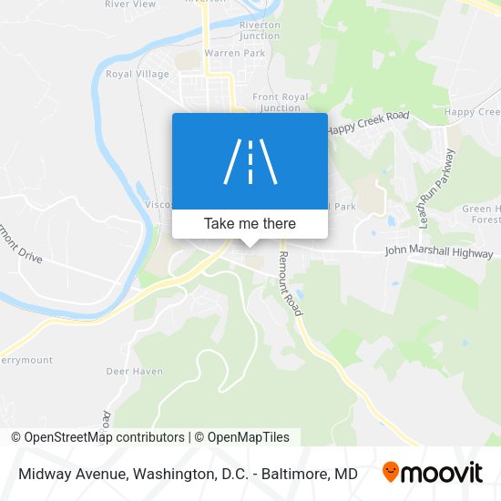 Midway Avenue map