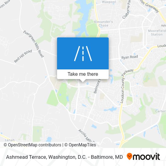 Mapa de Ashmead Terrace
