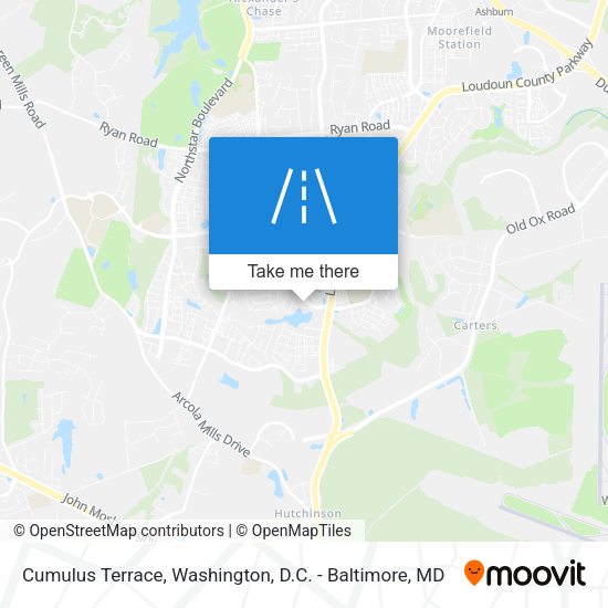 Mapa de Cumulus Terrace