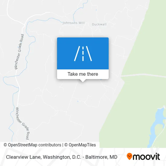 Clearview Lane map
