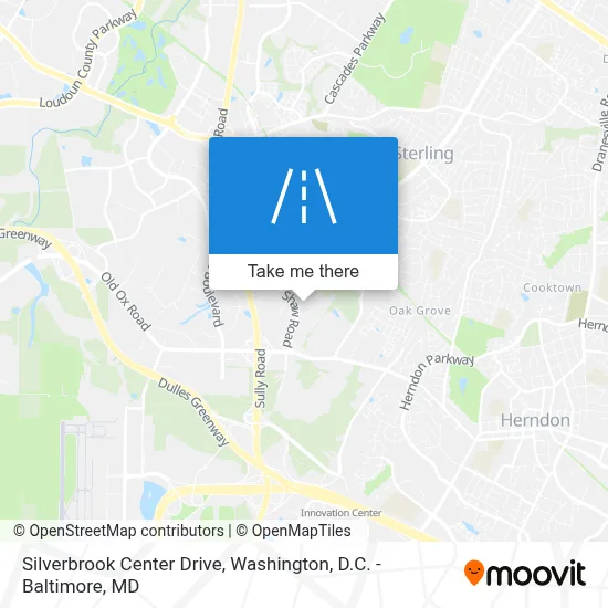 Silverbrook Center Drive map