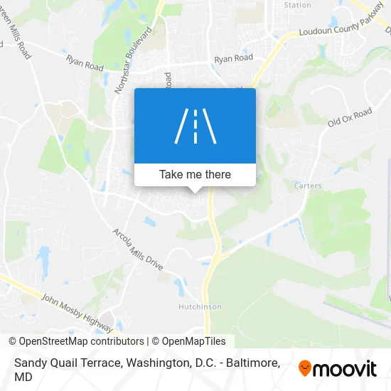 Sandy Quail Terrace map