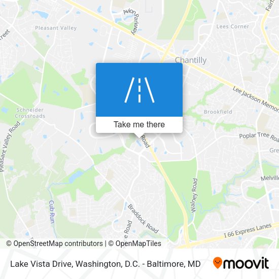 Mapa de Lake Vista Drive