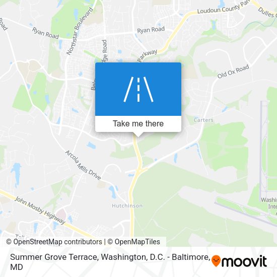 Summer Grove Terrace map