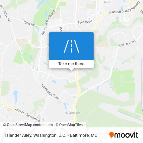 Islander Alley map