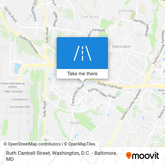 Ruth Cantrell Street map