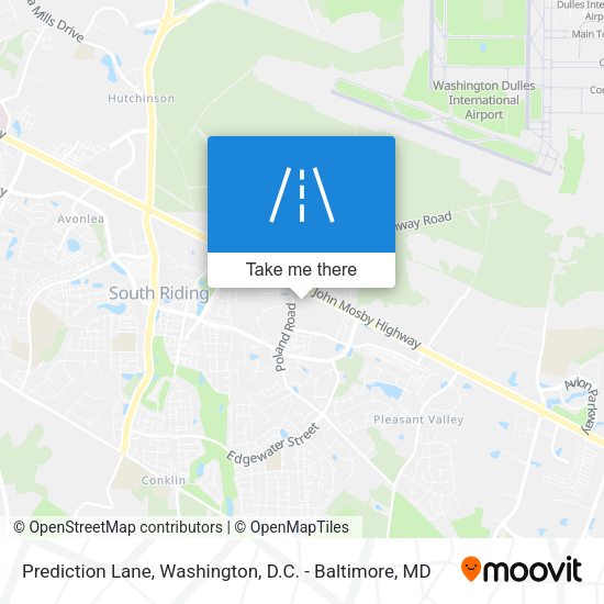 Prediction Lane map
