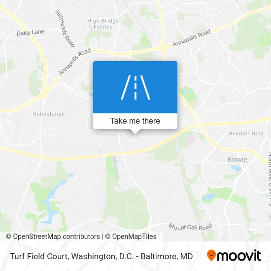 Turf Field Court map