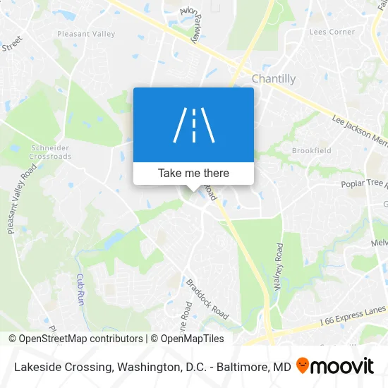 Lakeside Crossing map