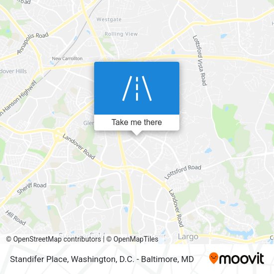 Standifer Place map