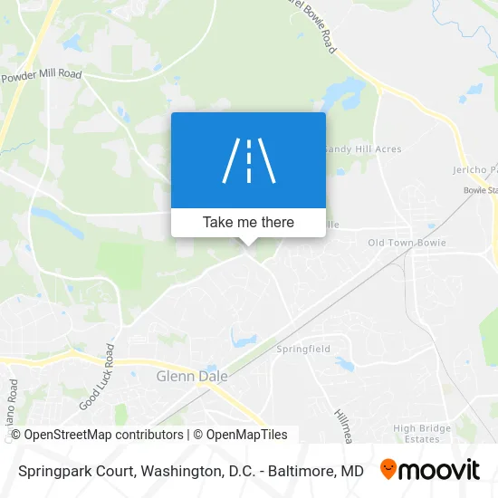 Springpark Court map