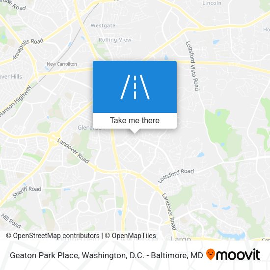 Geaton Park Place map