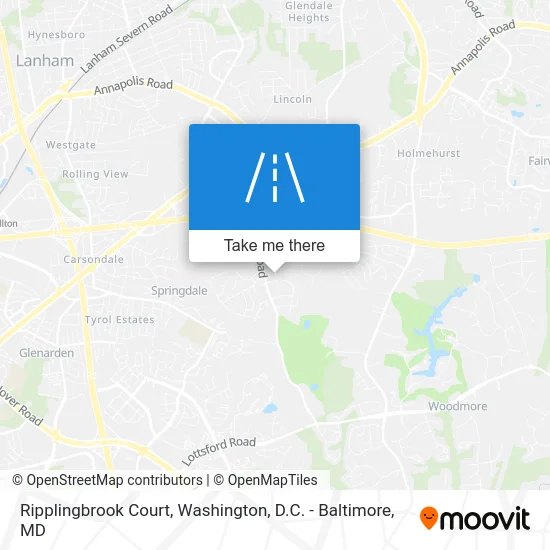 Ripplingbrook Court map