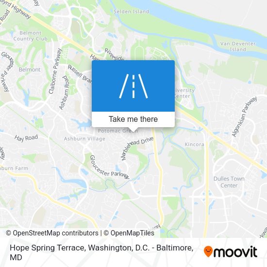 Mapa de Hope Spring Terrace