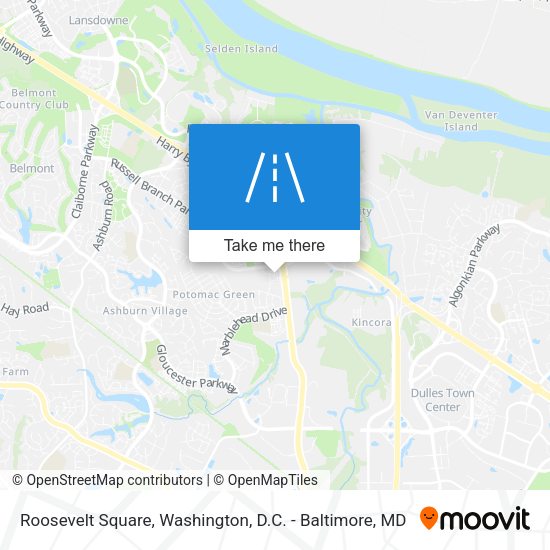 Mapa de Roosevelt Square
