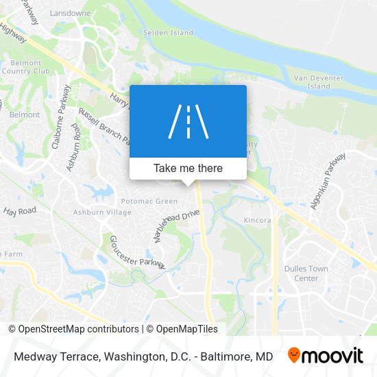 Mapa de Medway Terrace