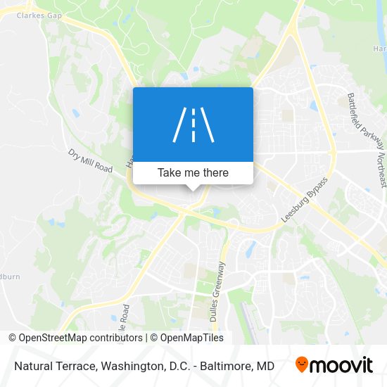 Mapa de Natural Terrace