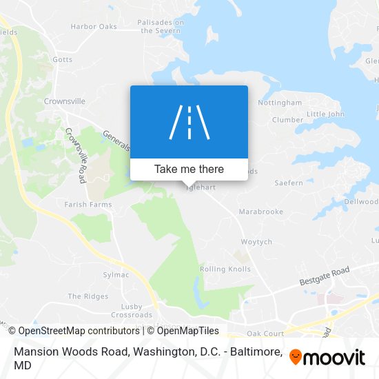 Mapa de Mansion Woods Road