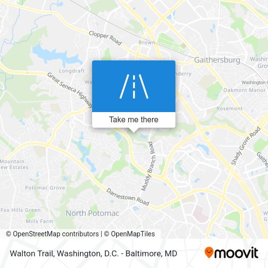 Walton Trail map