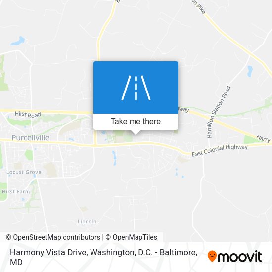 Mapa de Harmony Vista Drive