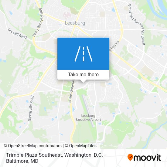 Mapa de Trimble Plaza Southeast