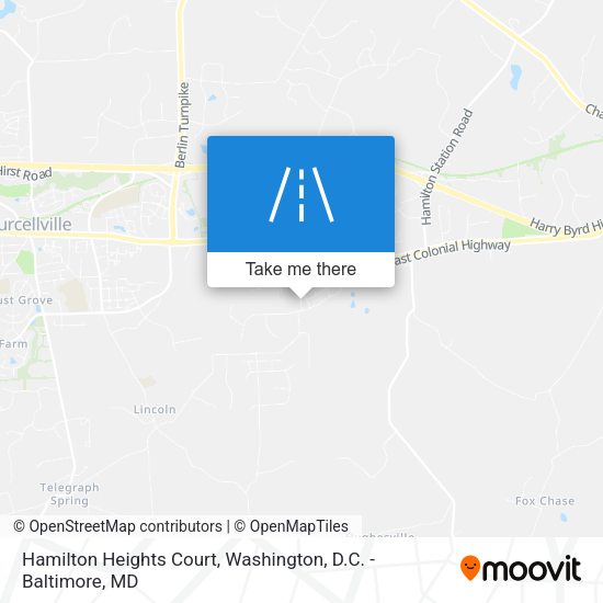 Hamilton Heights Court map