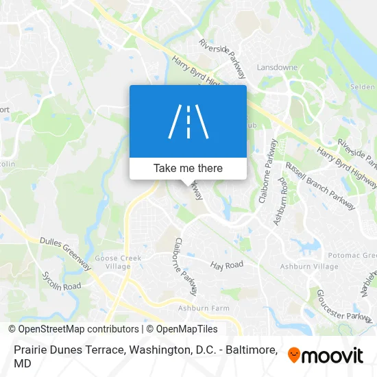 Prairie Dunes Terrace map