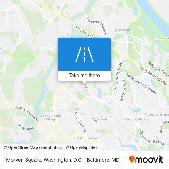 Mapa de Morven Square