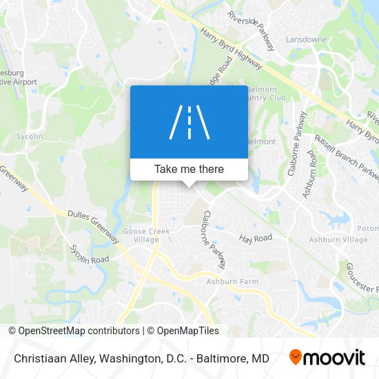 Christiaan Alley map