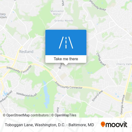 Mapa de Toboggan Lane
