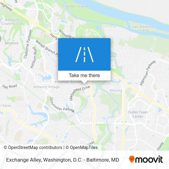 Exchange Alley map
