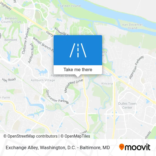 Exchange Alley map