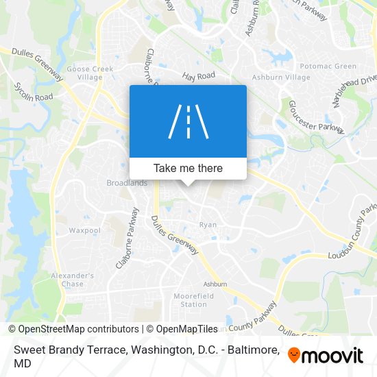 Sweet Brandy Terrace map