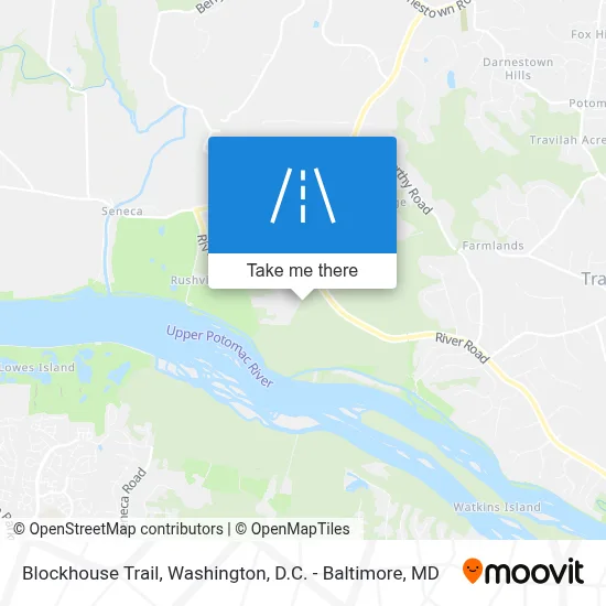 Blockhouse Trail map