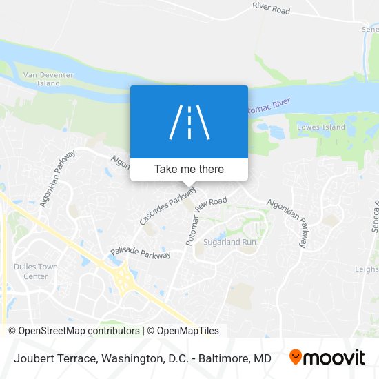 Joubert Terrace map