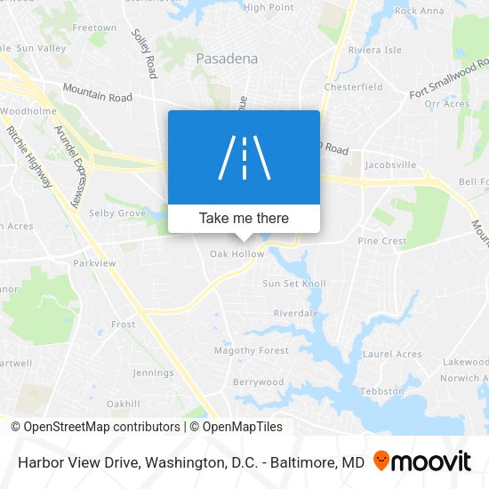 Mapa de Harbor View Drive