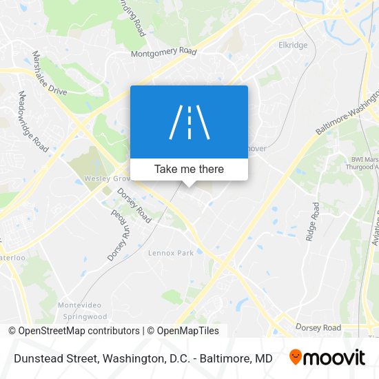 Dunstead Street map