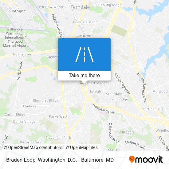Braden Loop map