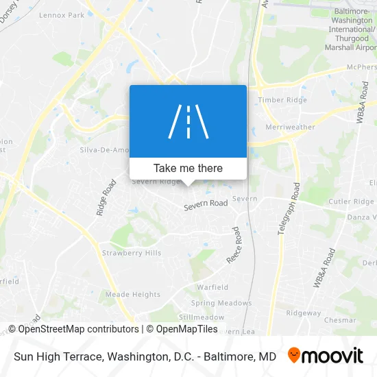 Sun High Terrace map