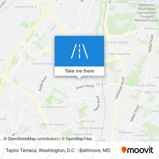 Taylor Terrace map