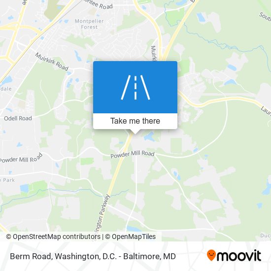 Mapa de Berm Road