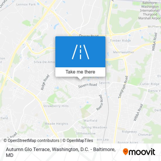 Autumn Glo Terrace map