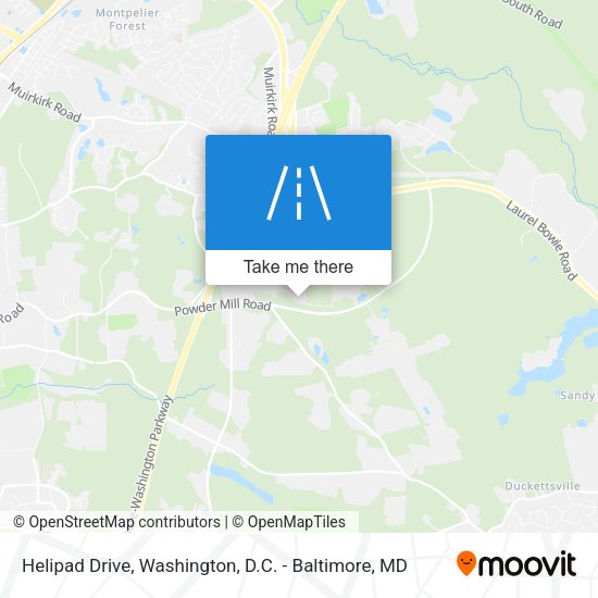 Mapa de Helipad Drive