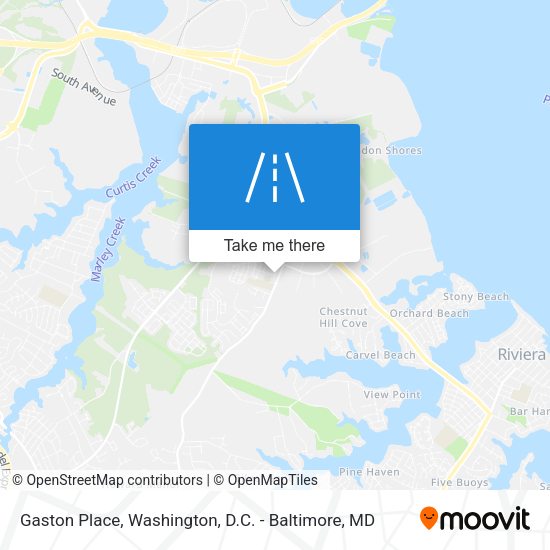 Mapa de Gaston Place