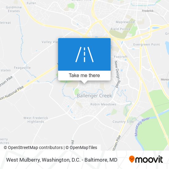 Mapa de West Mulberry