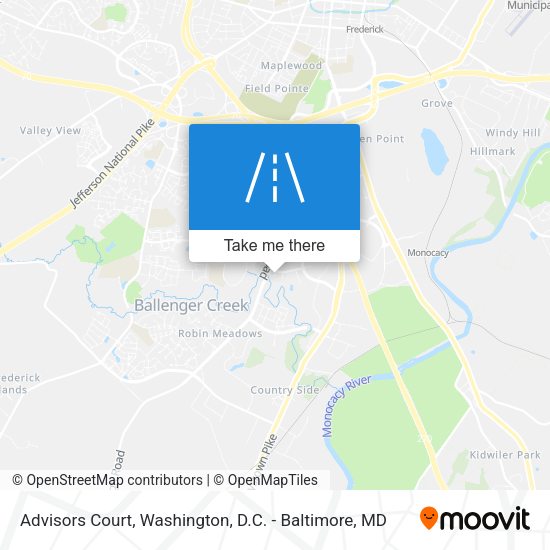 Advisors Court map