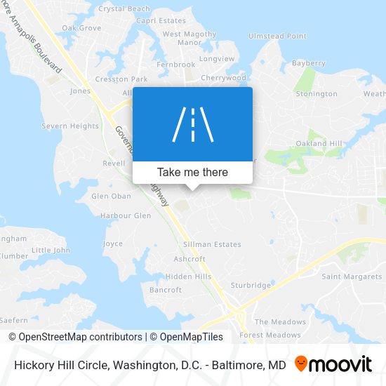 Mapa de Hickory Hill Circle