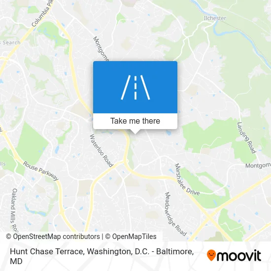 Hunt Chase Terrace map